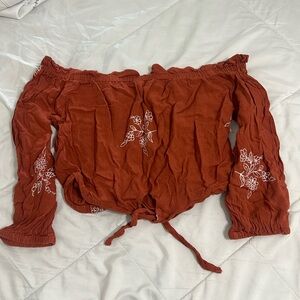 Off the shoulder top